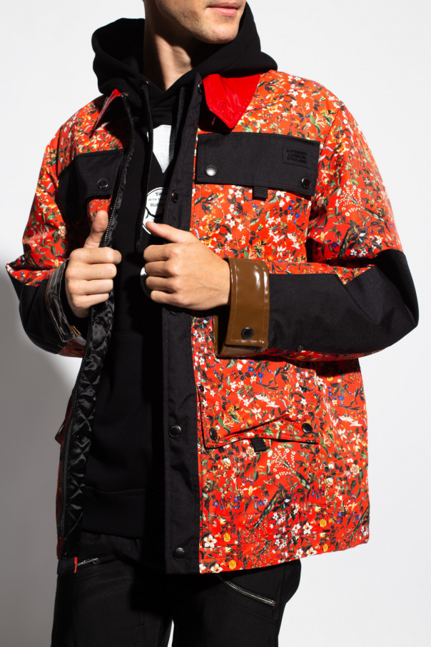 Burberry store floral windbreaker